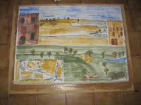fresco (pintura creativa realizada en la tecnica del fresco)