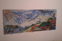 Falsa vidriera emplomada y soldada